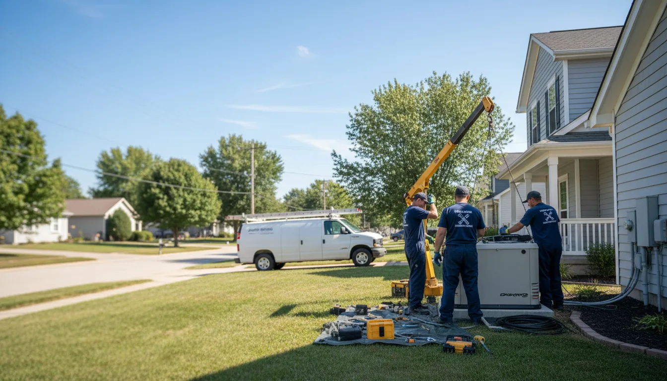 Generator Installation in Paloma, IL near me